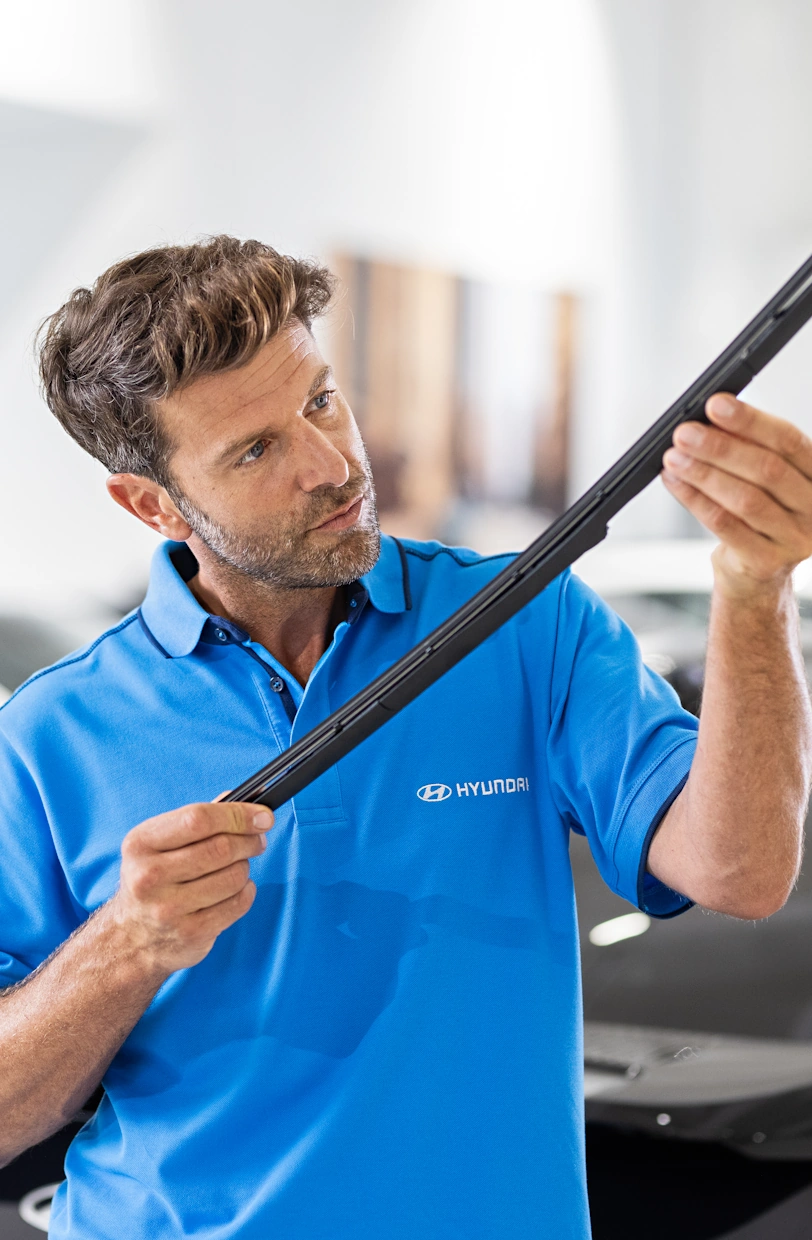 Vaš Hyundai. Vaš servis. Vaša zima. Hyundai izmjena metlica brisača